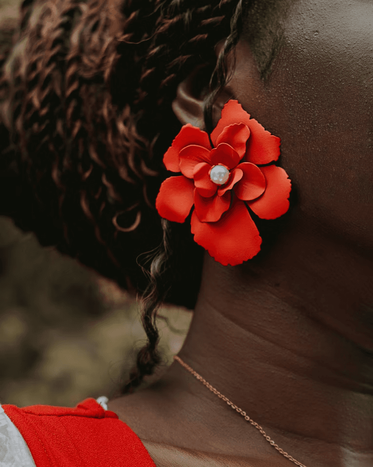 Floral Dangle Earrings